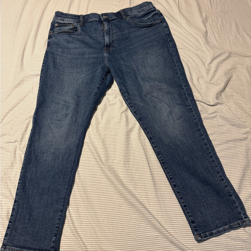Lucky Brand Dark Blue Denim Jeans 412 Athletic Fit 38X30